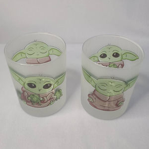 2 Grogu/The Child Frosted Glasses